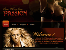 Tablet Screenshot of masaj-passion.ro